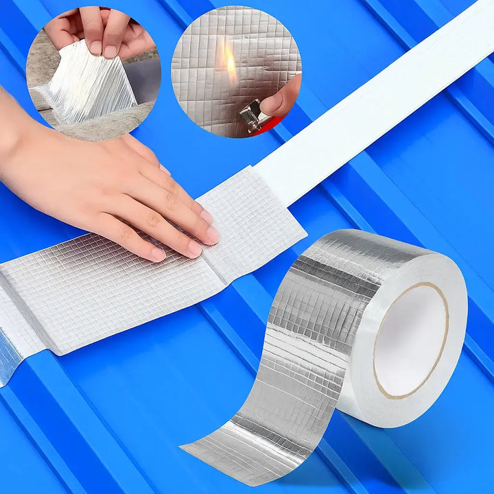 Cinta sellante butílica multiusos ultra fuerte para reparación de fugas, impermeable en techos, tuberías y piscinas.