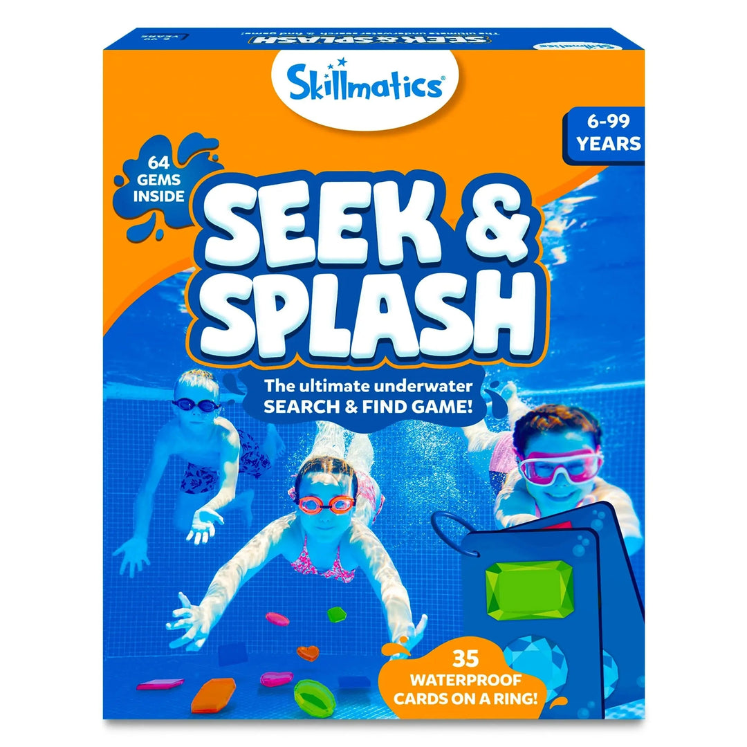 Aventura subacuática para niños en piscina, juego de tesoros que combina diversión, memoria y coordinación.