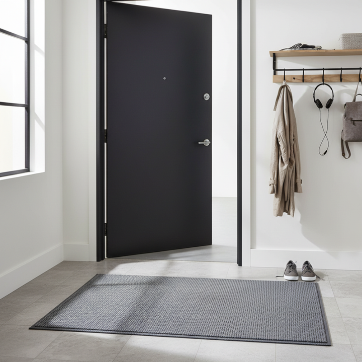 Alfombra de cocina para decoración de hogar moderna. Estilo escandinavo, antideslizante y lavable a máquina.