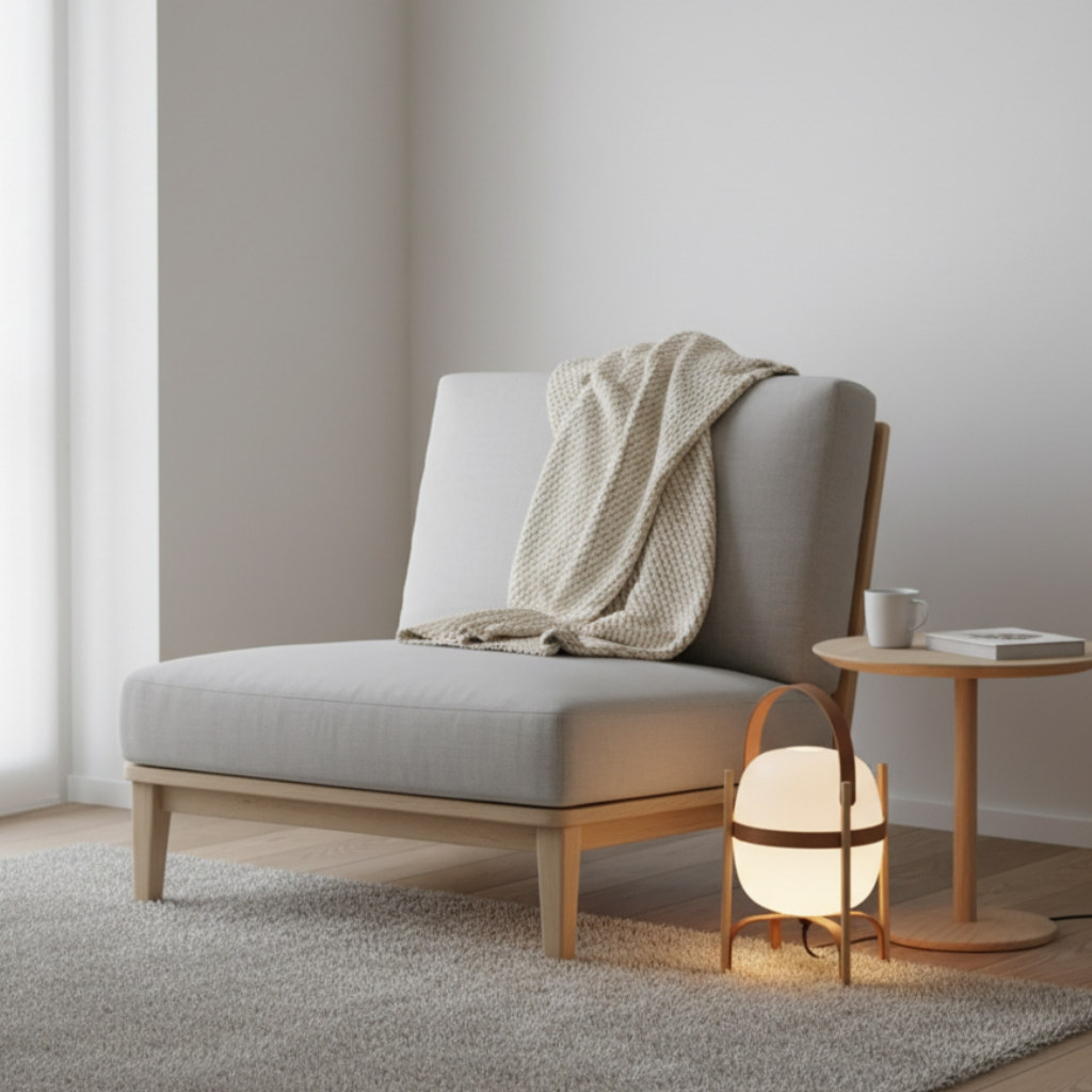Lámpara de linterna vintage de cristal transparente y estructura metálica. Perfecta para decoración de hogar y ambientes rústicos.