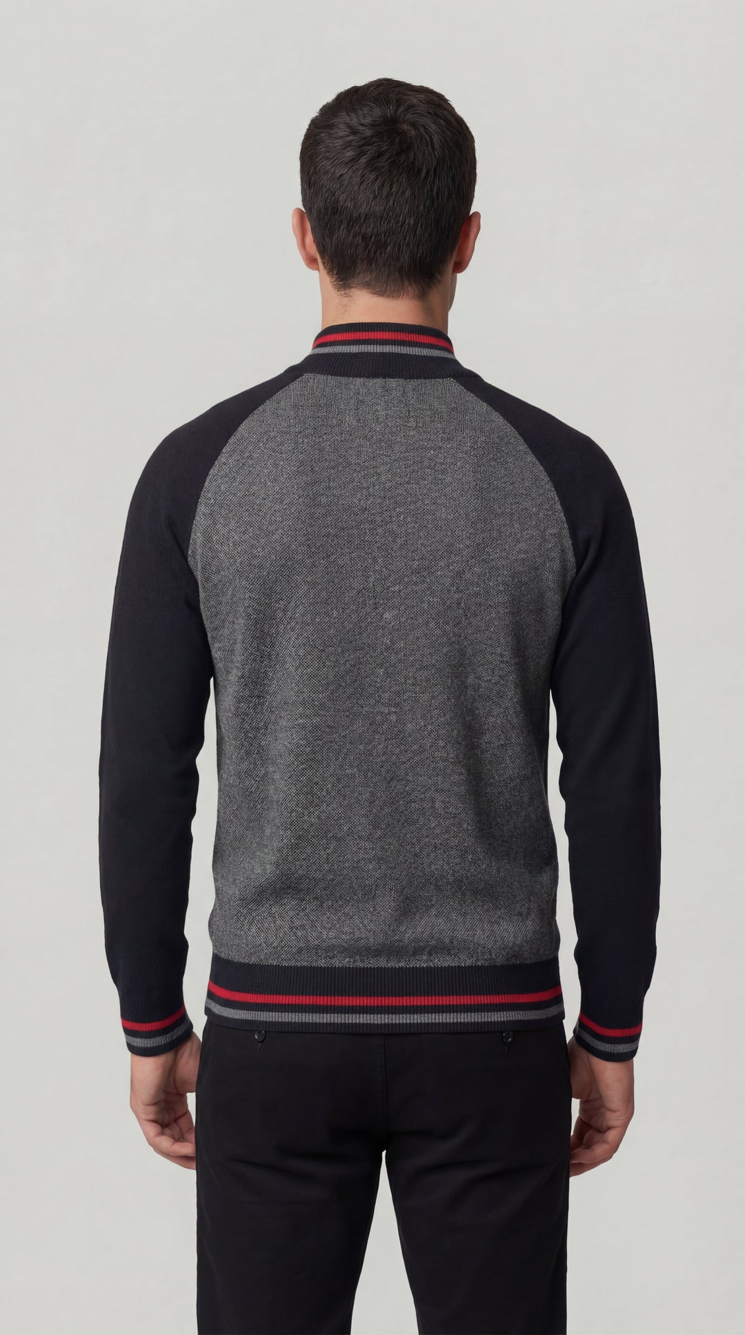 Cárdigan de punto para hombre, suave y cómodo. Estilo versátil para moda masculina de otoño.