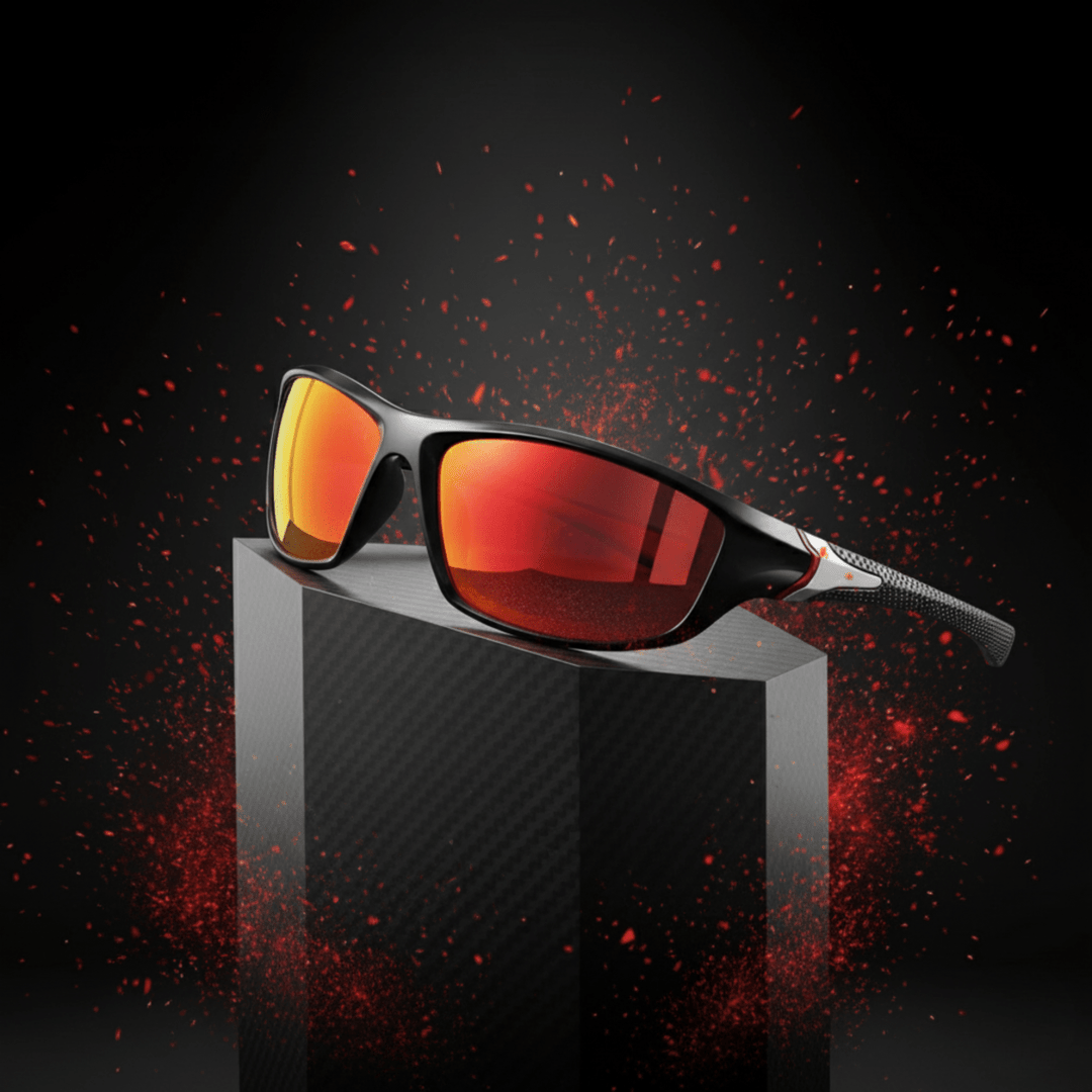 Lentes polarizadas UV400 para deportes. Gafas de sol ligeras para hombres y mujeres activas.