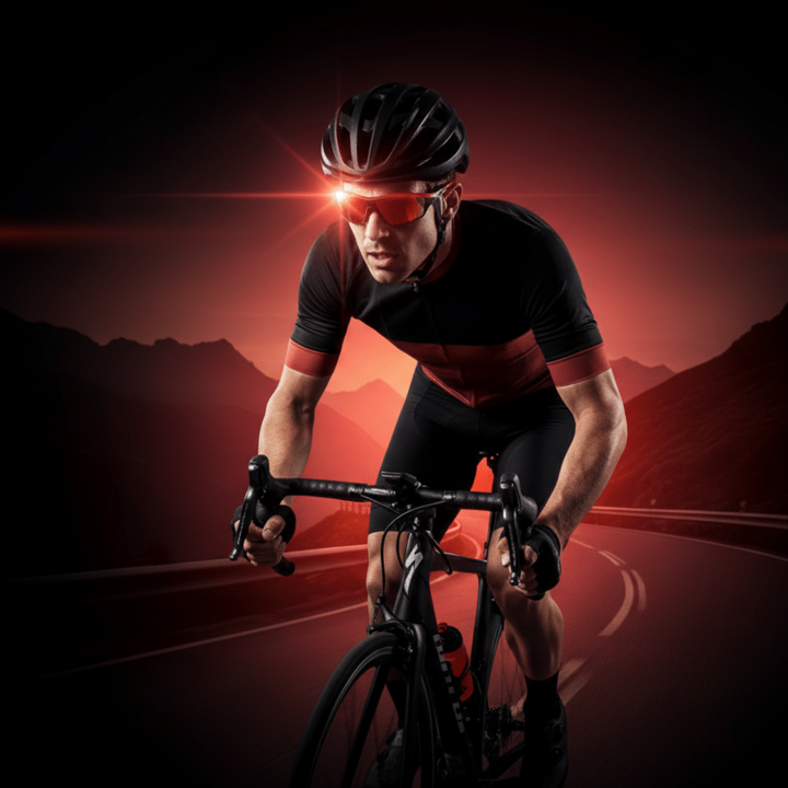 Protección ocular UV400 con estas gafas de sol para ciclismo. Lentes polarizadas para visión clara.