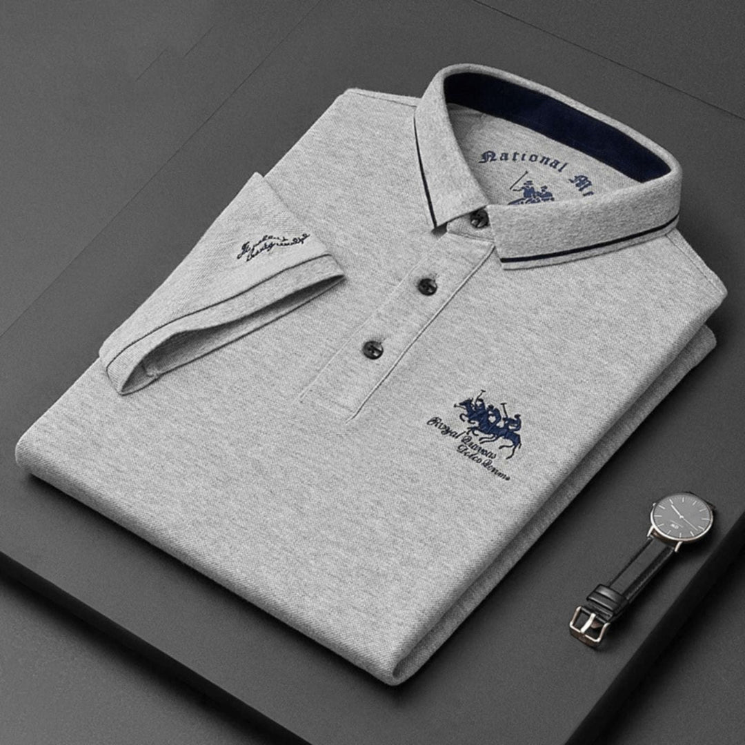 Polo de lujo para hombre en colores variados. Diseño elegante, ajuste perfecto y tejido transpirable.