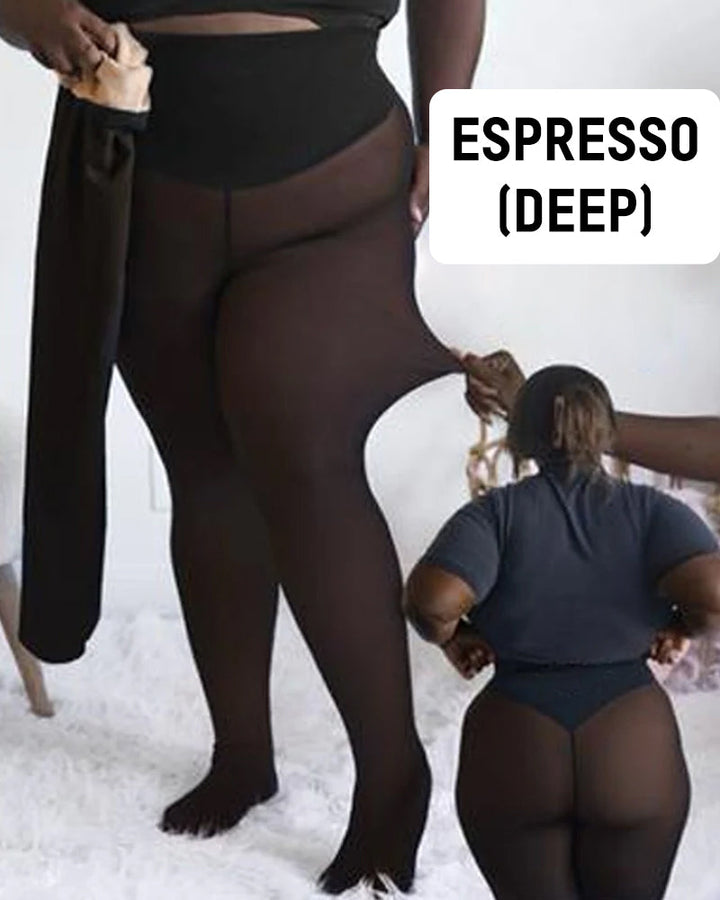 Leggings sin costuras, compresión para mujer. Tela ajustada, cintura alta para estilizar la figura.