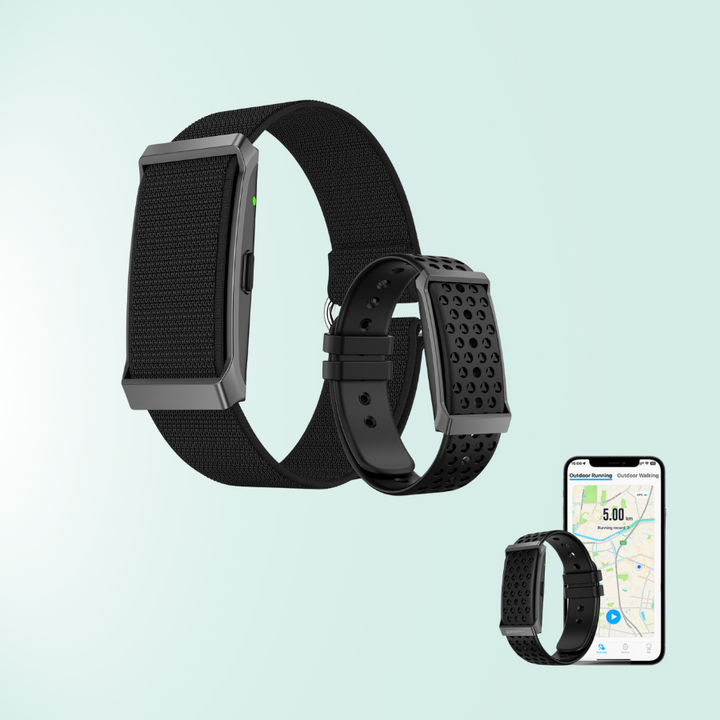 Pulsera de bienestar unisex, monitoreo discreto de sueño y actividad para tu salud.