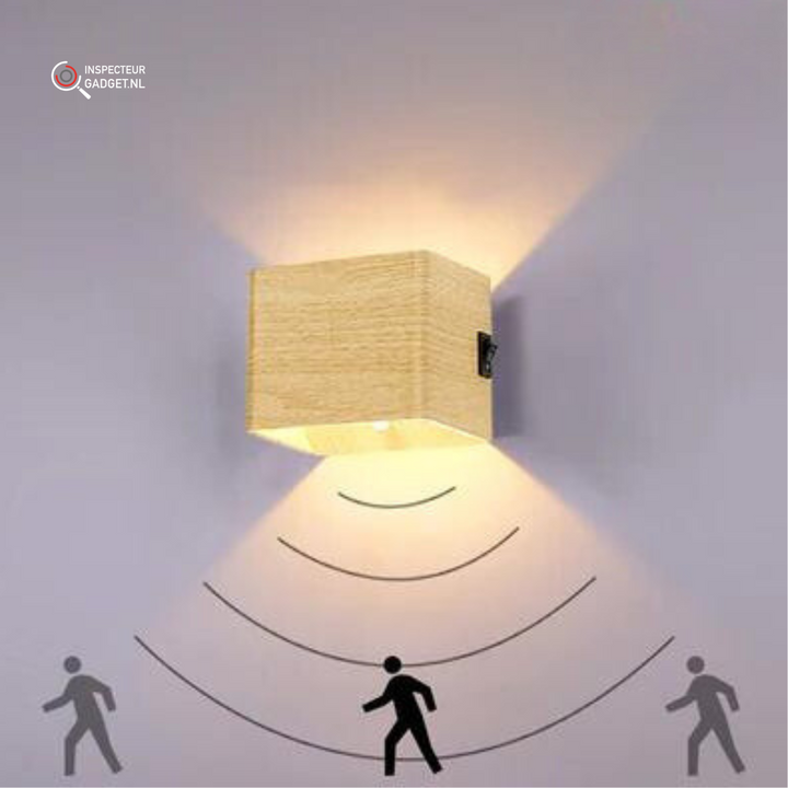 Fácil instalación: lámpara de pared LED inalámbrica y recargable con puerto USB, luz cálida ajustable para tu sala.