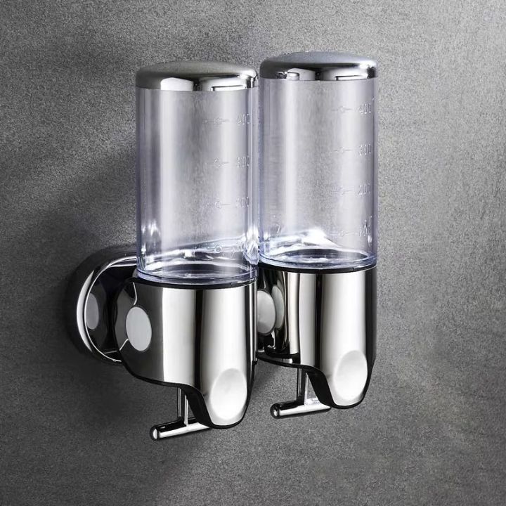 Dispensador de jabón de pared para cocina, mantiene la limpieza y es de fácil recarga.