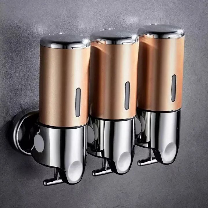 Dispensador de jabón de pared, accesorio esencial para un baño o cocina con estilo.