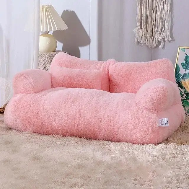 Cama antiestrés para perros y gatos. Sofá calmante que mejora el bienestar animal y proporciona relajación total.