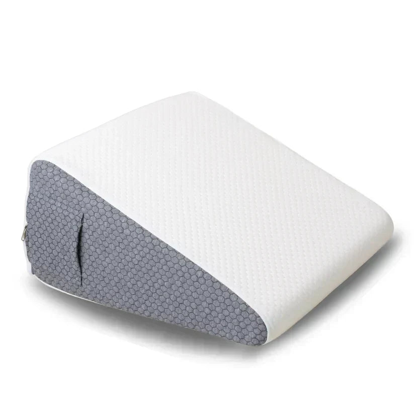 Cojín de cuña unisex para soporte corporal superior, espalda y cuello, mejora el confort.
