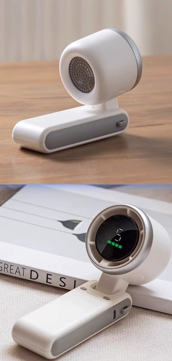 Alivio instantáneo con ventilador portátil de alta velocidad USB; tu sistema de enfriamiento personal para el verano.