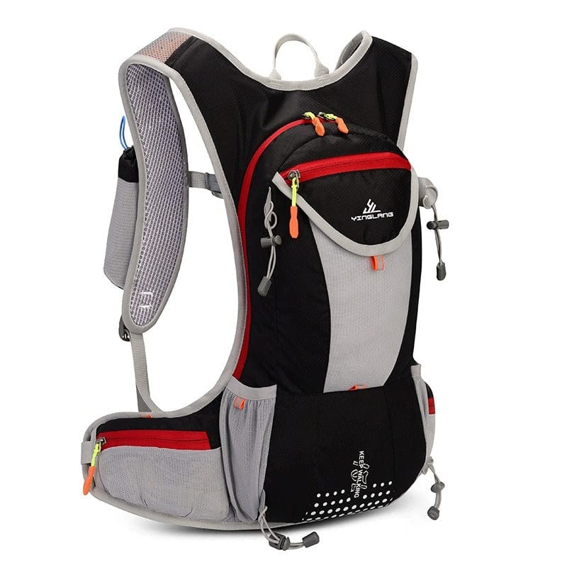 Mochila impermeable para actividades de ciclismo y senderismo en la naturaleza. Viajes y deporte.
