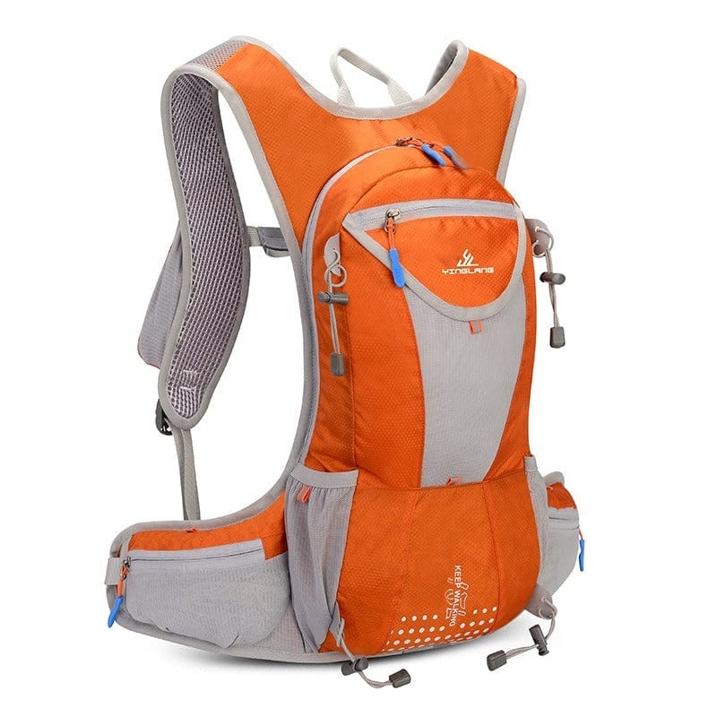 Mochila de ciclismo duradera e impermeable, ideal para aventuras al aire libre, senderismo y viajes.