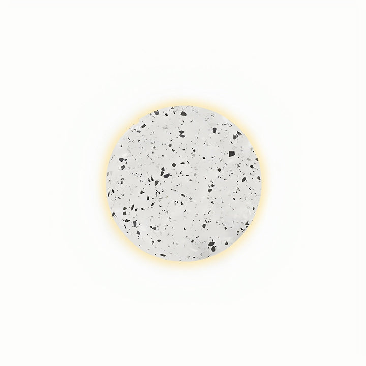Lámpara de pared de terrazo, iluminación ambiente y estilo moderno para tu hogar.