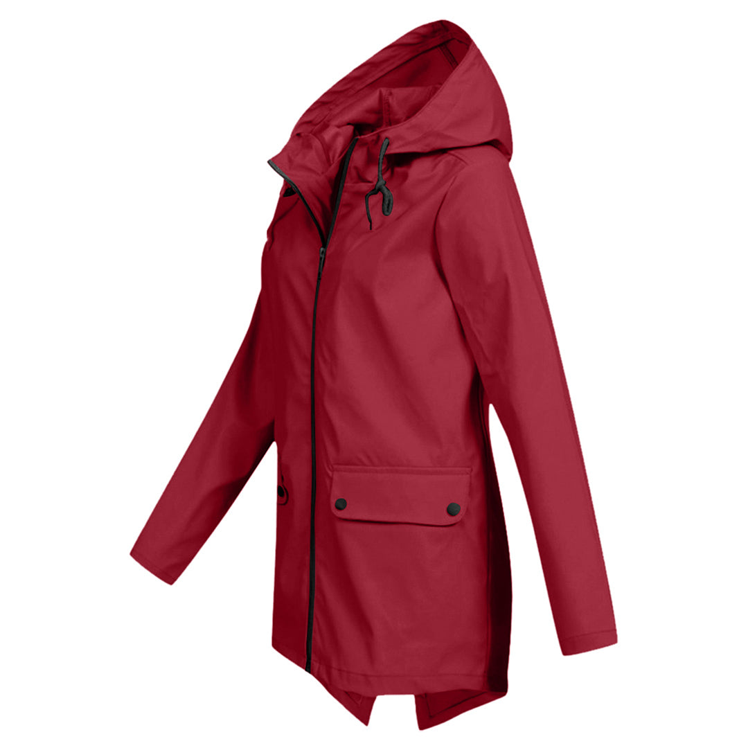 Abrigo ALIDA impermeable para mujer, estilo moderno, perfecto para otoño e invierno.