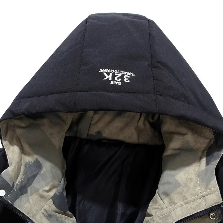 Moda masculina: chaqueta acolchada para hombre, con capucha, ideal para invierno, cómoda y térmica.