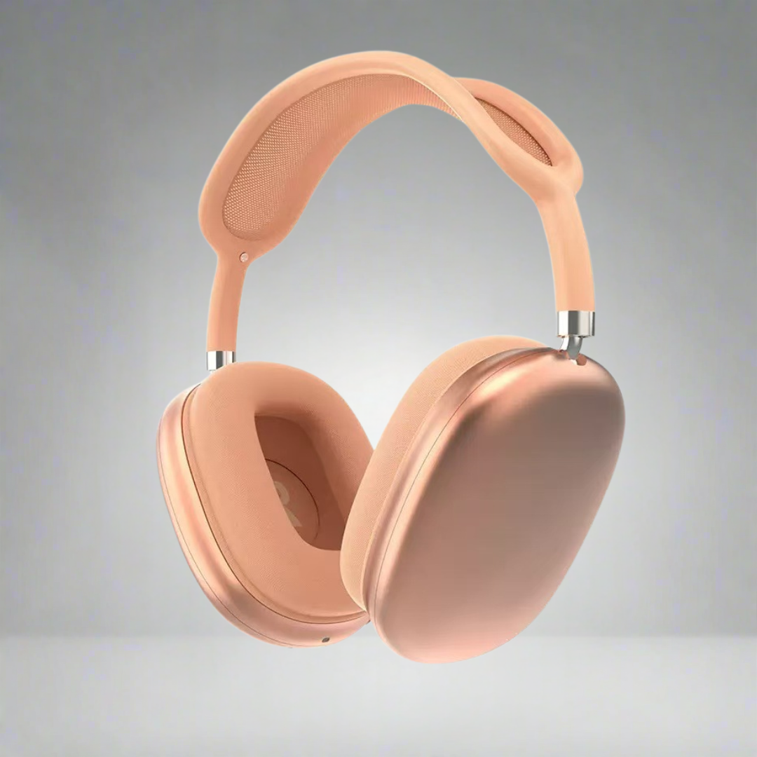 Accesorios de tecnología: auriculares inalámbricos plegables, perfectos para viajes y portabilidad.