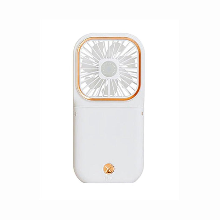 Ventilador de cuello 3 en 1: portátil, manos libres y recargable. Enfriamiento potente para el calor del verano.