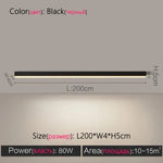 Black L200cm