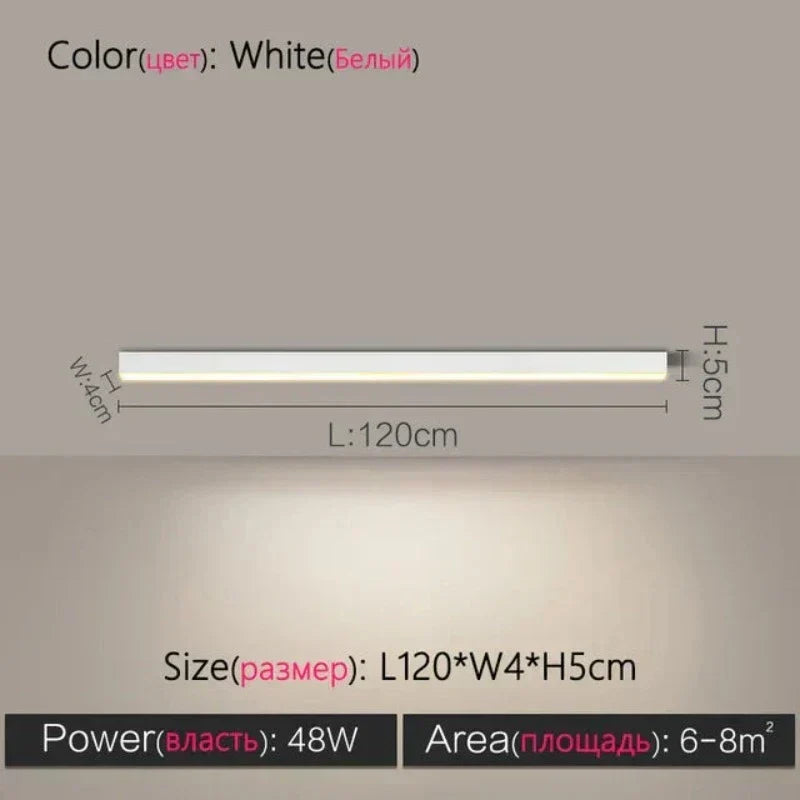 Moderna lámpara de techo LED negra, iluminación ajustable para espacios de diseño interior contemporáneo.