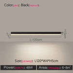 Black L120cm