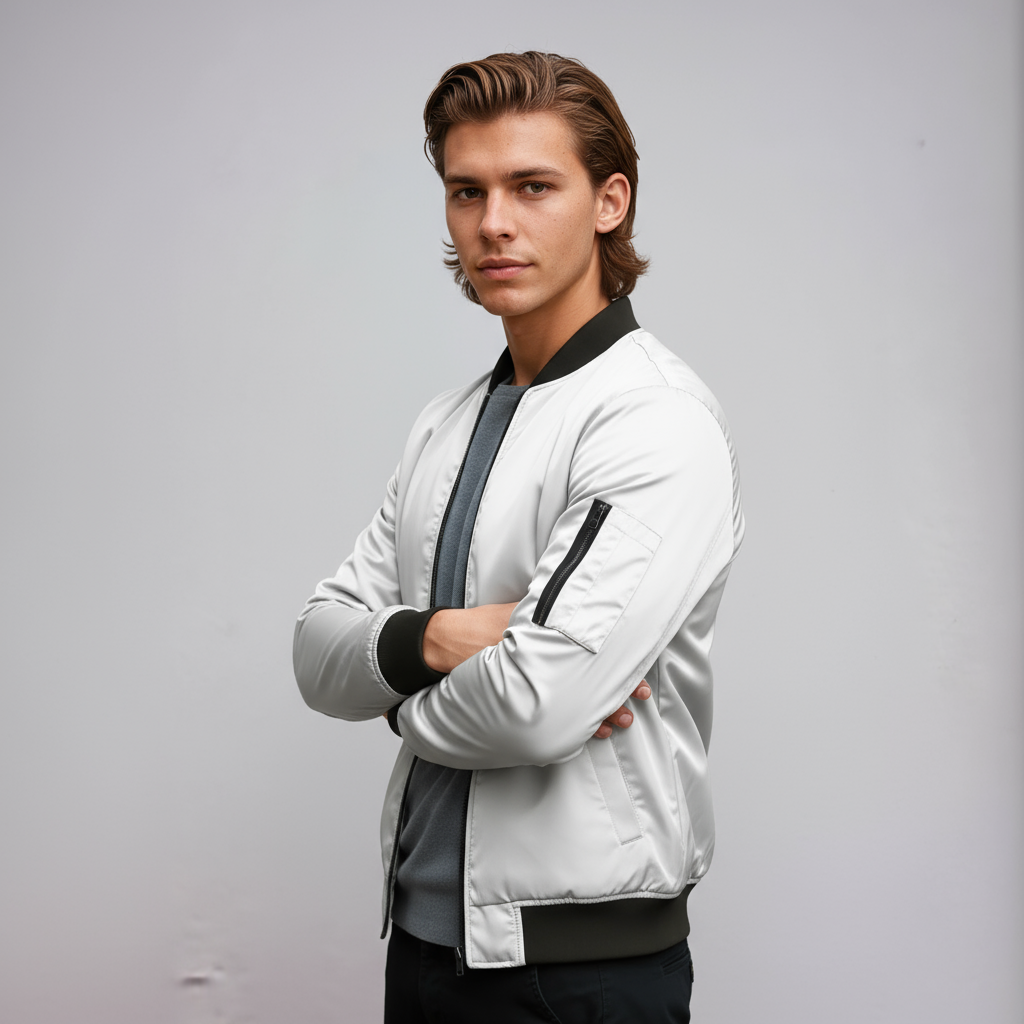 Cazadora bomber MILVAN de hombre. Versátil y urbana, esta chaqueta es ideal para tu moda casual diaria.
