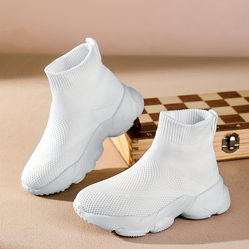 Zapatos deportivos para niñas, cómodos y con suela antideslizante, ideales para el colegio y juego.
