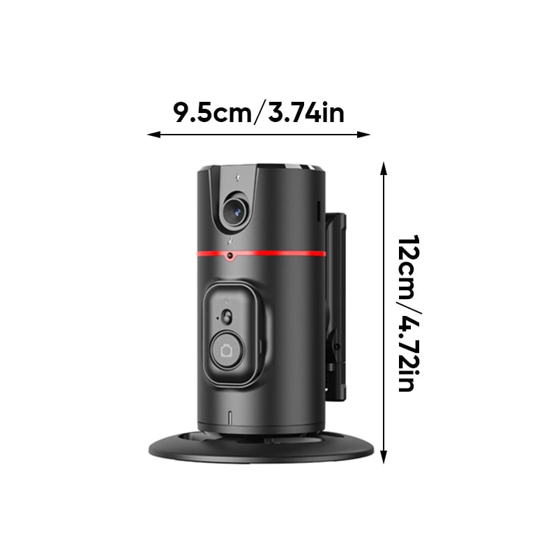 Soporte de móvil con seguimiento automático facial y Bluetooth para vlogging y vídeos profesionales.