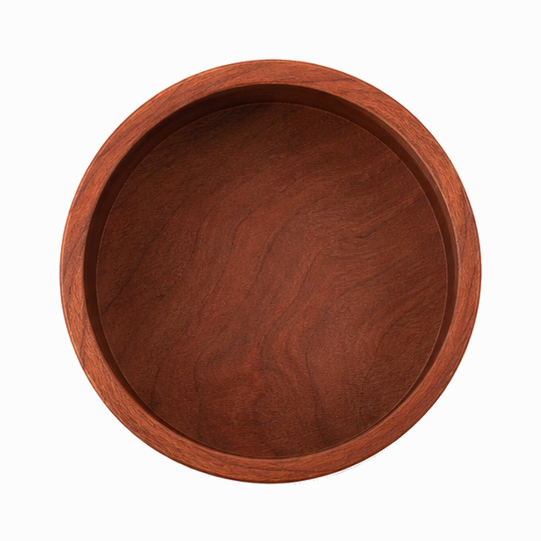 Portalápices de madera de cerezo mate, organizador de escritorio elegante para mantener tu espacio de trabajo ordenado.