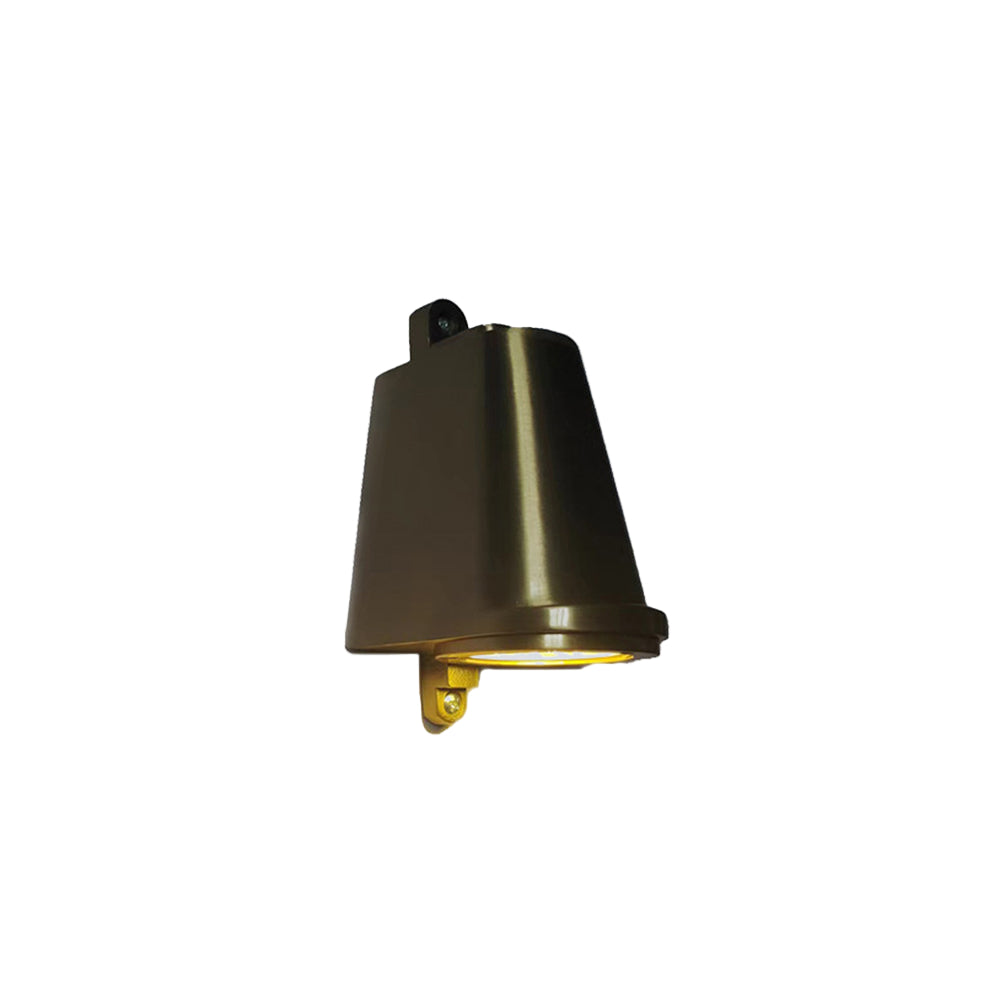 Iluminación LED 3W, lámpara de pared industrial campana, exterior IP65 impermeable y moderna.
