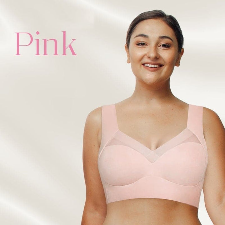 Sujetador de mujer con efecto push up, sin aros, ideal para un look invisible.