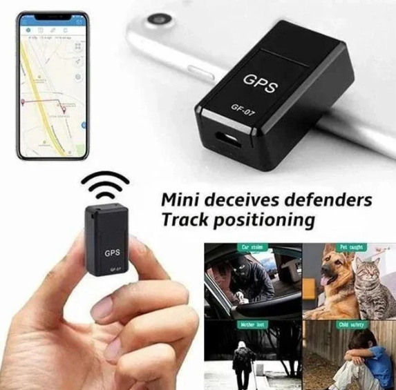 Dispositivo de seguridad antirrobo GPS magnético. Fácil de ocultar para proteger vehículos y bienes.