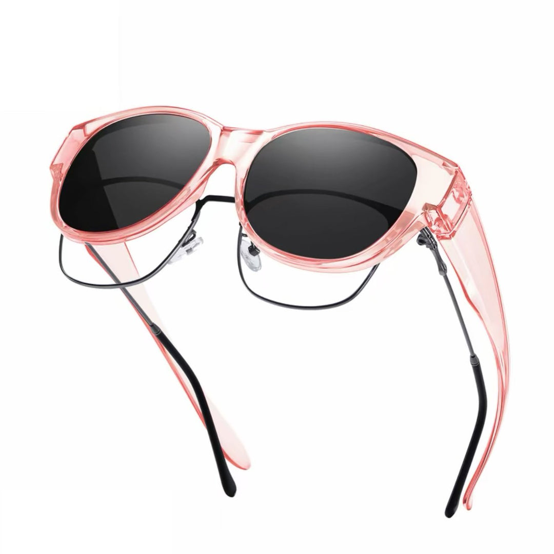Gafas de sol de mujer, polarizadas, UV400, estilo ojo de gato chic.