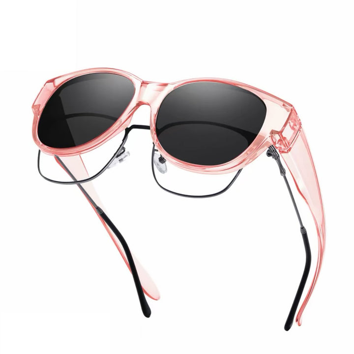 Gafas de sol de mujer, polarizadas, UV400, estilo ojo de gato chic.