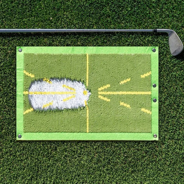 Accesorio de golf para entrenamiento: alfombrilla con sistema de detección de swing para golfistas de todos los niveles.