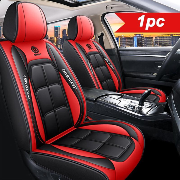 Fundas de asiento universales de cuero PU para coche, añaden lujo y protegen el interior.
