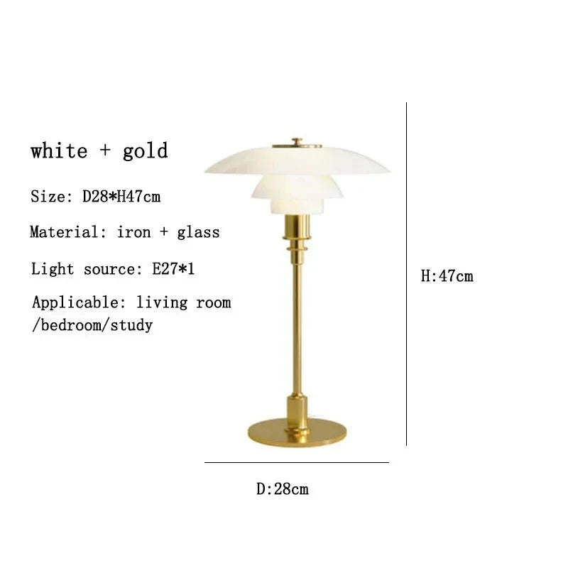 Lámpara de escritorio elegante Art Déco. Estilo geométrico en cobre para una iluminación de diseño única.