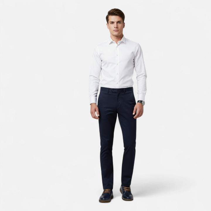 Zapatos de hombre Alejandro, calzado duradero de cuero sintético con estilo refinado. Perfectos para un look formal y elegante.