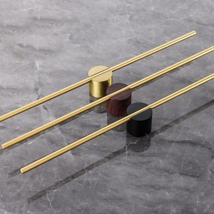 Toallero de pared ajustable, diseño inteligente para organizar toallas en baños con estilo.