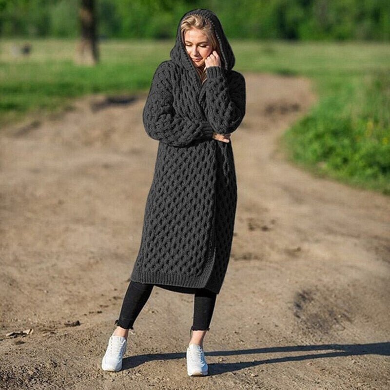 Cárdigan mujer Esmee, suave y cálido. Chaqueta elegante o casual para la temporada de otoño.