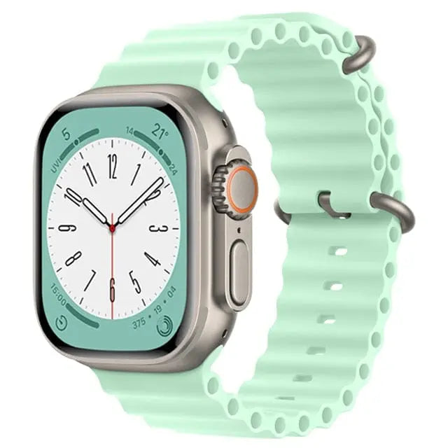 Banda Apple Watch impermeable y robusta para deportes acuáticos, unisex.