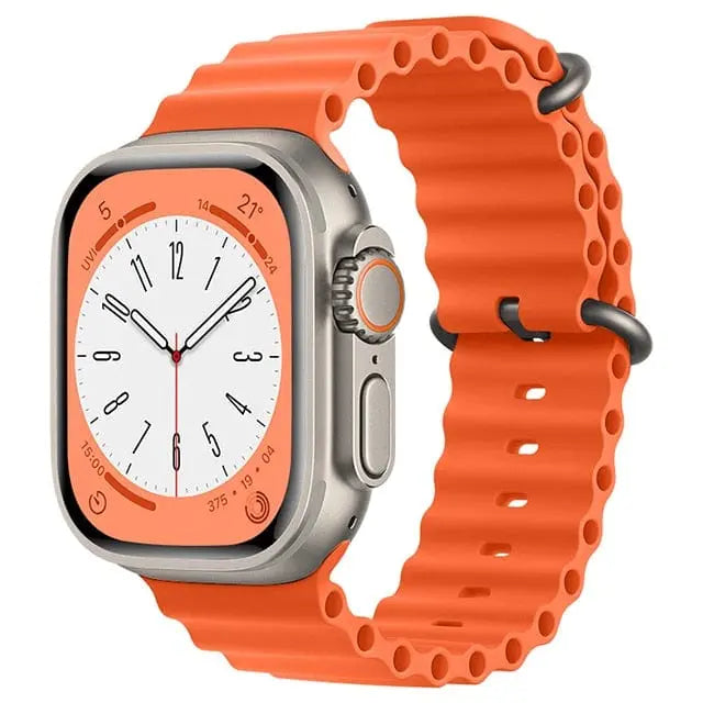 Correa de reloj Apple Watch para buceadores y nadadores, máxima durabilidad.