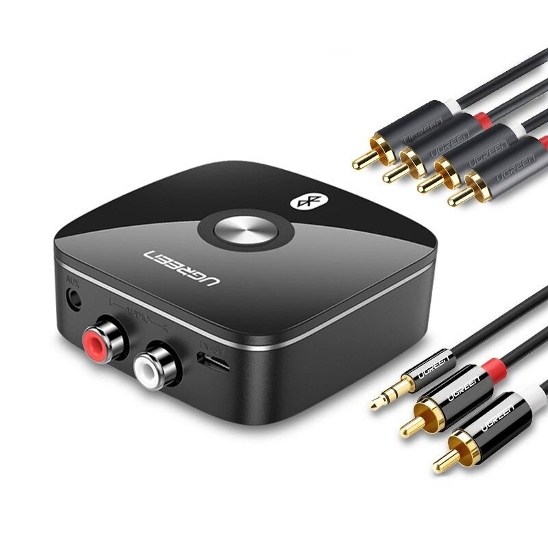 Transforma tu sistema de audio con este receptor Bluetooth 5.0 inalámbrico. Compatible con aptX de baja latencia.