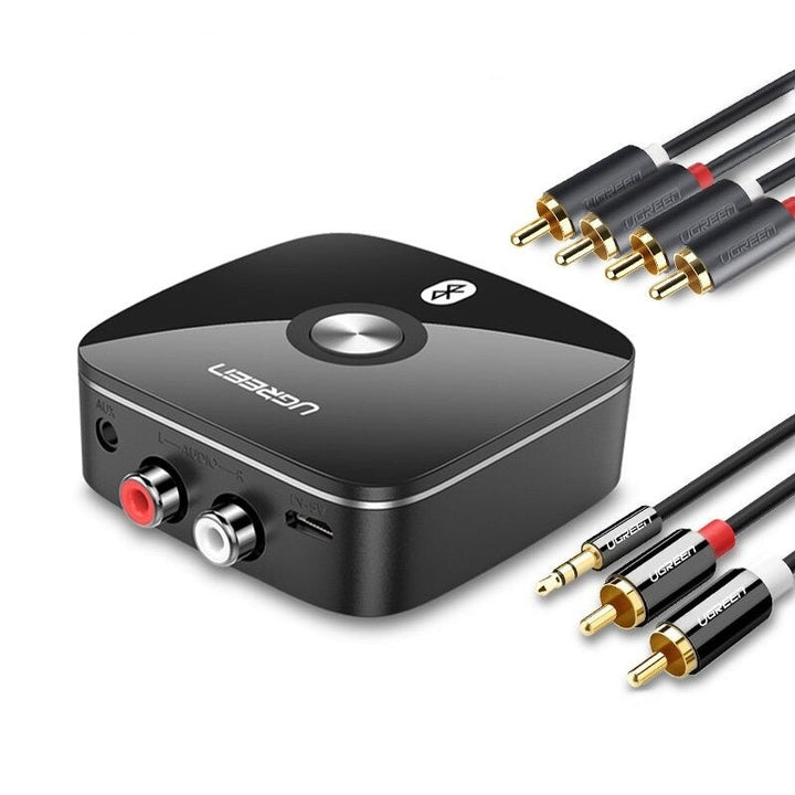 Transforma tu sistema de audio con este receptor Bluetooth 5.0 inalámbrico. Compatible con aptX de baja latencia.