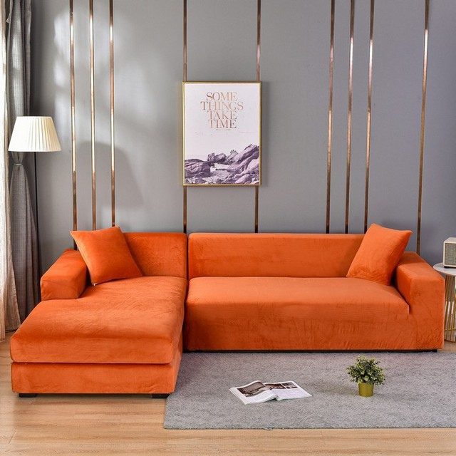 Funda de sofá elástica universal, transforma tu sala con protección duradera y estilo.
