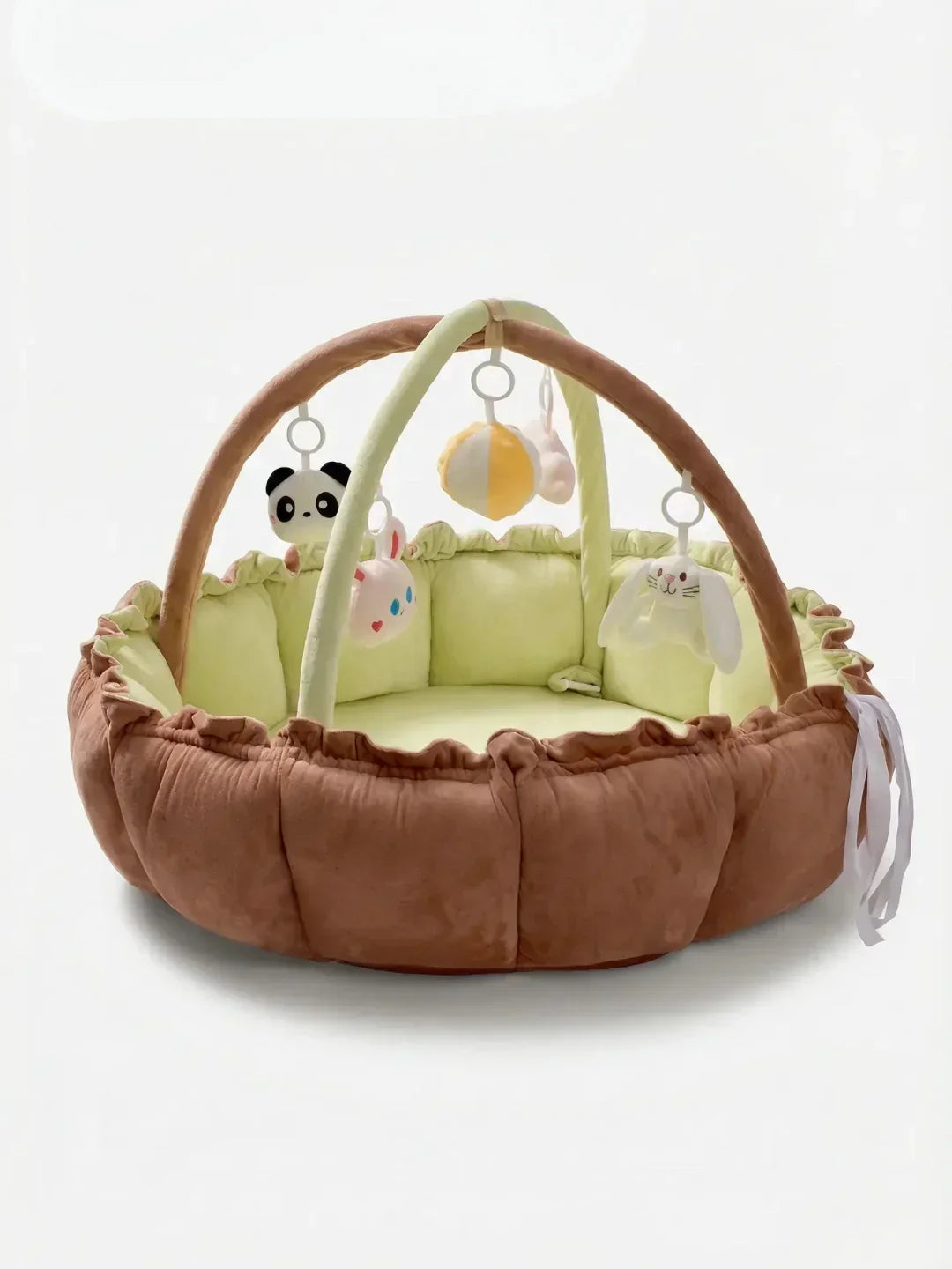 Tapete de juego acolchado para bebés, ideal para desarrollo sensorial y motricidad.