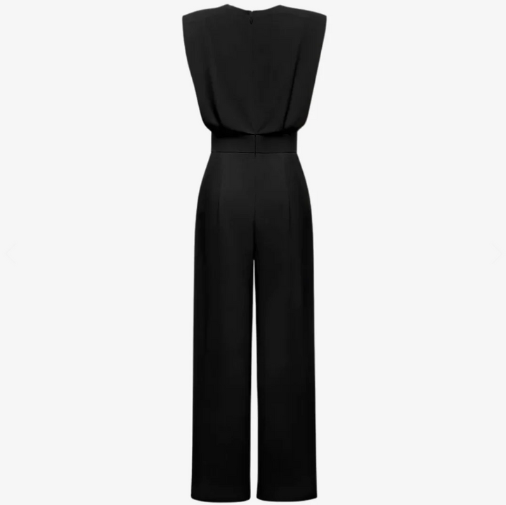 Mono de moda para mujer con cinturón, estilo elegante y chic. Comodidad perfecta para primavera, verano y oficina.