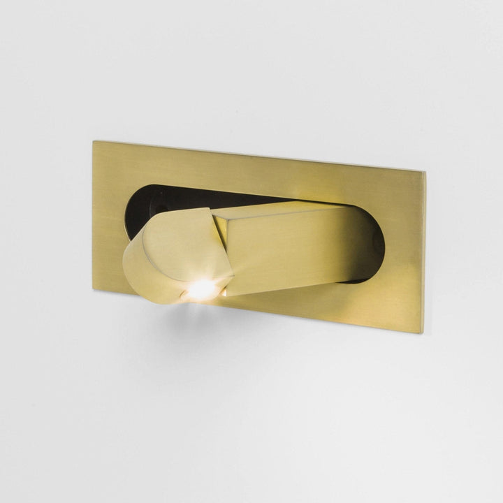 Luz de lectura de pared regulable, diseño moderno. Iluminación nocturna cómoda para el dormitorio.