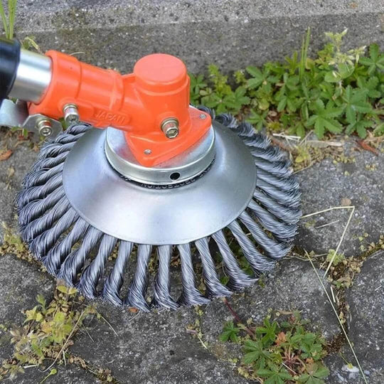 Herramienta de jardín desmalezadora, elimina malezas de forma rápida y eficiente para un jardín impecable.